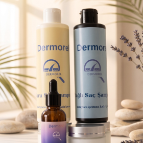 Dermorel Kuru & Yağlı Saç Şampuanı + Saç Serumu Üçlü Set